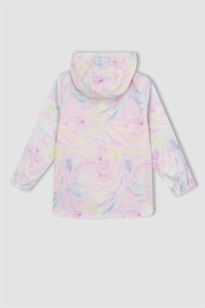 جاكيت بناتي بيبي بغطاء للرأس