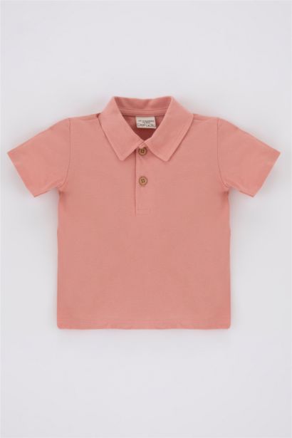 Baby Boy Regular Fit Pique Short Sleeve T-Shirt