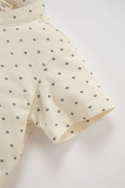 Baby Boy Regular Fit Pique Short Sleeve T-Shirt