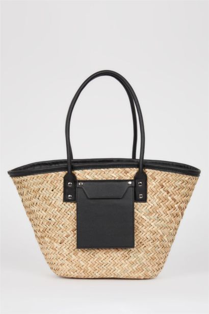 Hasır Omuz Çantası