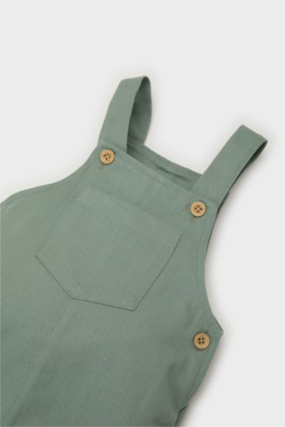 طقم بيبي اولادي تيشيرت وسالوبيت بطبعة شعار - قطعتين