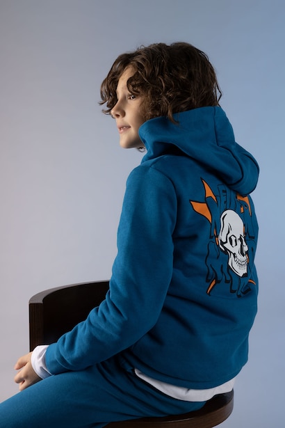 Boys Regular Fit Hoodie Sweatshirt