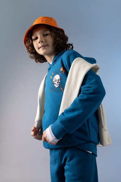 Boys Regular Fit Hoodie Sweatshirt