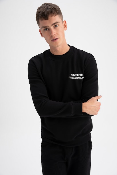 Slım Fıt Sweatshirt
