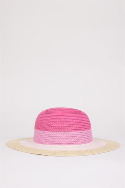 Chapeau en paille pour fille