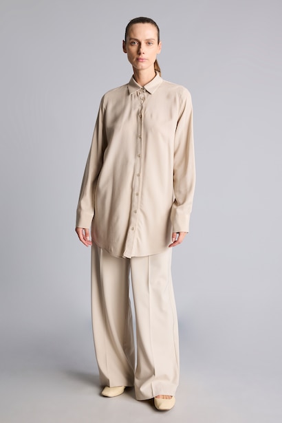Regular Fit Long Sleeve Tunic