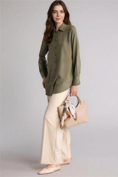 Regular Fit Long Sleeve Tunic