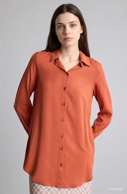 Regular Fit Basic Gömlek Tunik