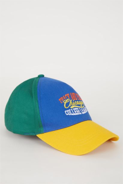 Casquette de Baseball et de Basket-Ball Gabardine Brodée pour Garçon