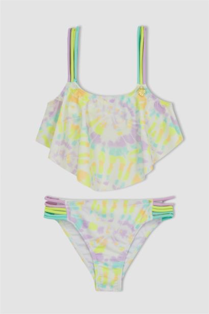 Girl Patterned 2 Piece Bikini Set