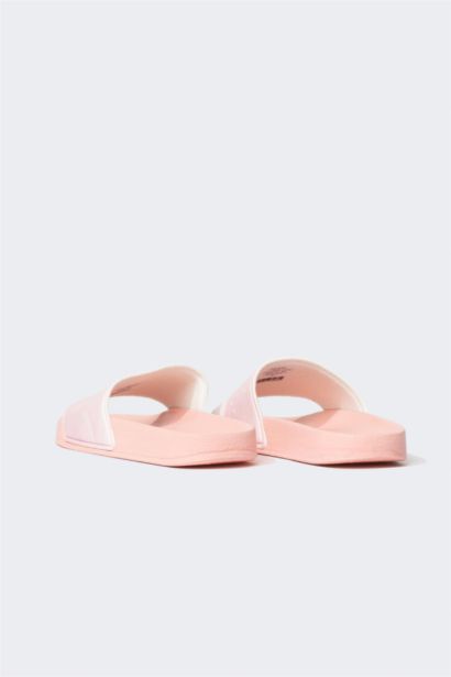 Sandales à Semelle Plate Bande unique pour Fille