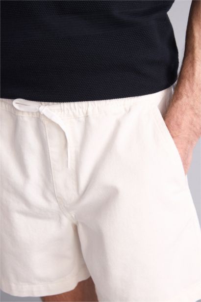 Relax Fit Denim Bermuda Shorts