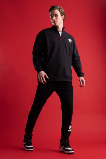 NBA Chicago Bulls стандарт пішім иілімді жолақ Джоггер