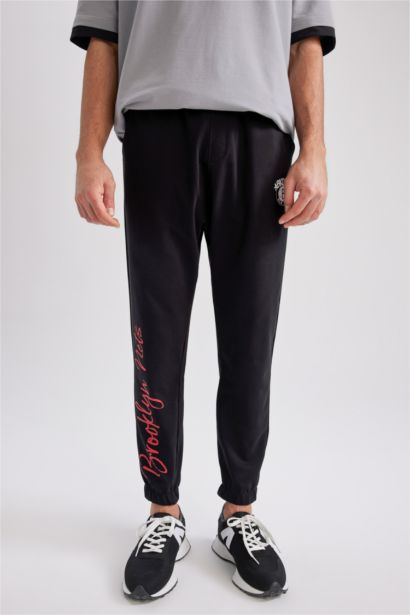 NBA Brooklyn Nets стандарт пішім иілімді жолақ Джоггер