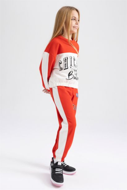 Girls Jogger Standard Fit NBA Chicago Bulls Sweatpants