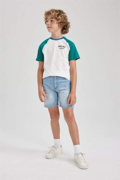 شورت جينز ولادي