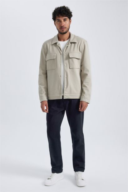 Куртка-рубашка стандартного кроя для мужчин