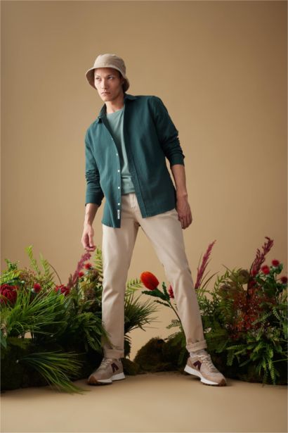 Pantalons En Tissés