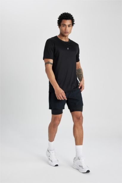DeFactoFit Slim Fit Sports Woven Shorts