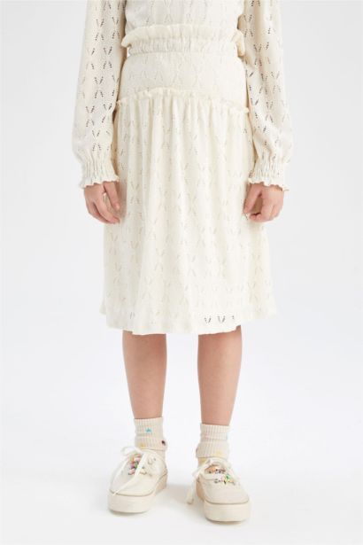 Jupe à taille élastique pour Fille