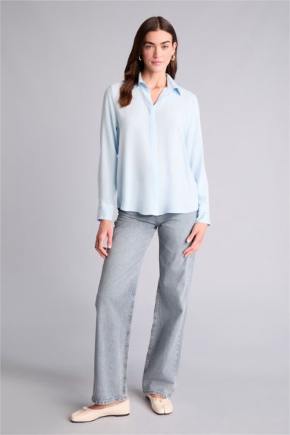 Regular Fıt Uzun Kollu Gömlek