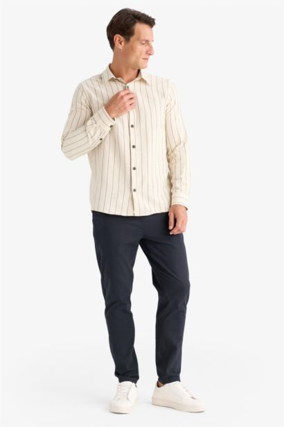 Cotton Skinny Leg Elastic Waist Summer Joggers