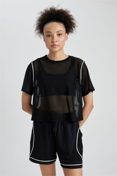 تيشيرت قصير رياضي من DeFactoFit