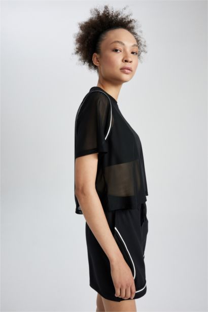 تيشيرت قصير رياضي من DeFactoFit