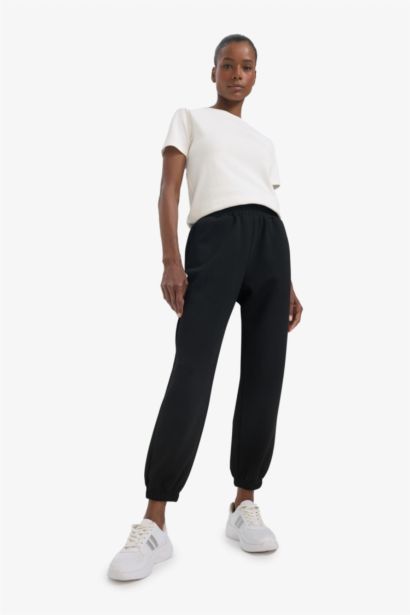 DeFactoFit Oversize Standard Length Scuba Fabric Jogger Sweatpants