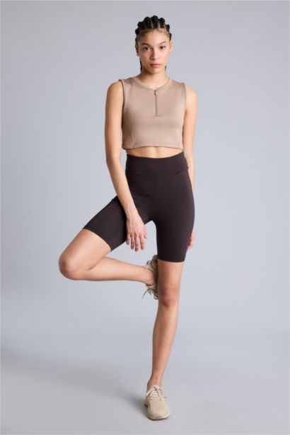 Biker Beli Saran Sporcu Tayt