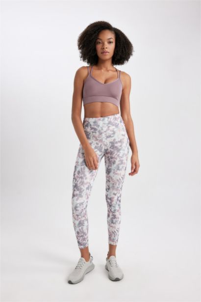 Спортивные леггинсы с принтом, DeFactoFit