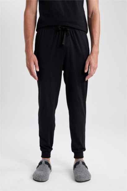 Bas de pyjama à coupe régulière avec poches