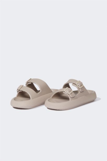 Man Thick Sole Double Band Eva Slippers