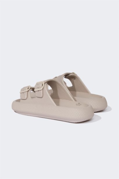 Man Thick Sole Double Band Eva Slippers