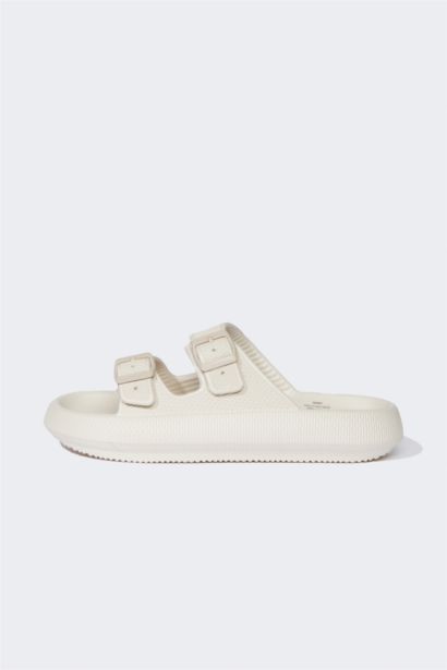 Man Thick Sole Double Band Eva Slippers