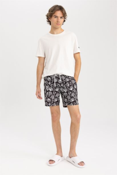 Short de Bain coupe régulière imprimé