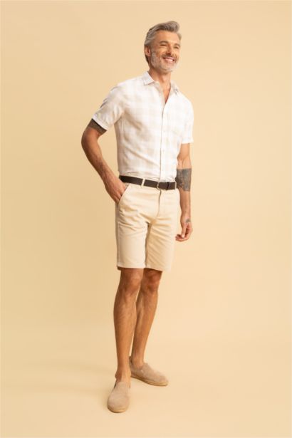 қалыпты пішім чек Қысқа жеңді жейде