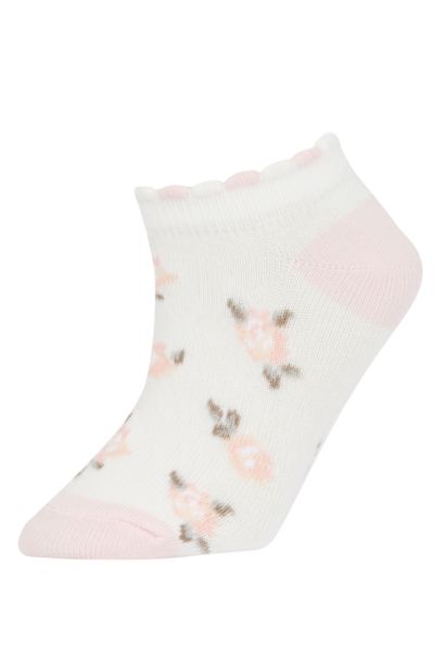 Girls 3 Pack Cotton Long Socks