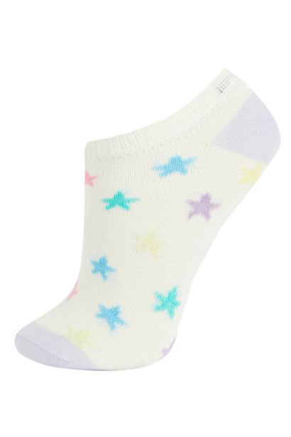 Носки из хлопка для девочек, 3 пары