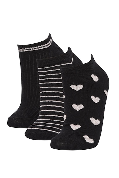 3 piece Cotton Short Socks
