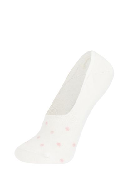 جوارب فلات قطن نسائي - 3 قطع