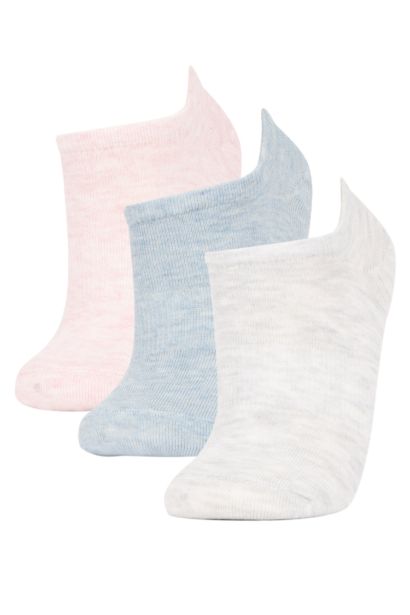 Women 3 Pack Cotton Sneaker Socks