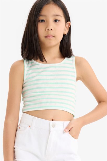 Girl Crop Camisole Tank Top