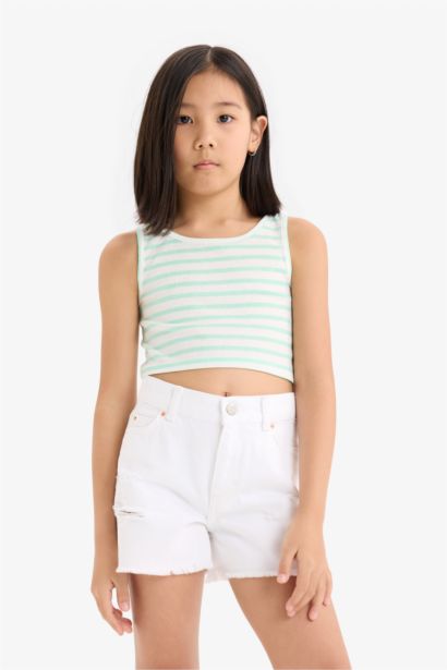 Girl Crop Camisole Tank Top