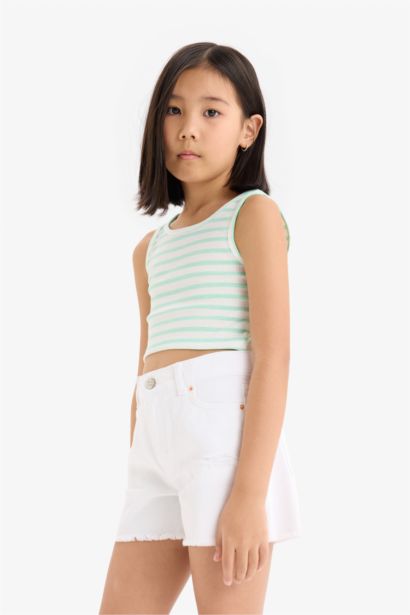 Girl Crop Camisole Tank Top