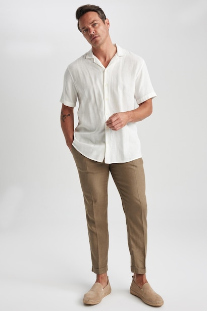 Cropped Fıt Pantolon