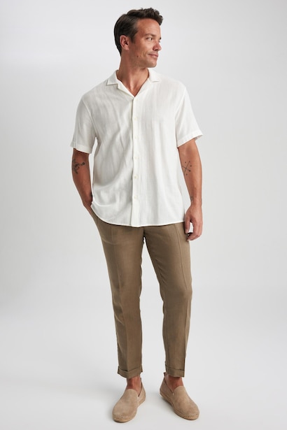 Cropped Fıt Pantolon