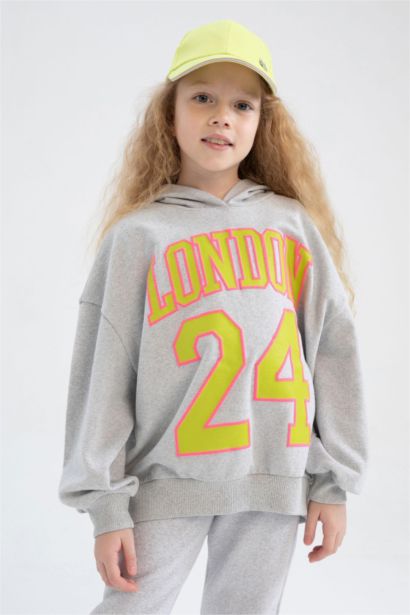 Світшот оверсайз для дівчаток