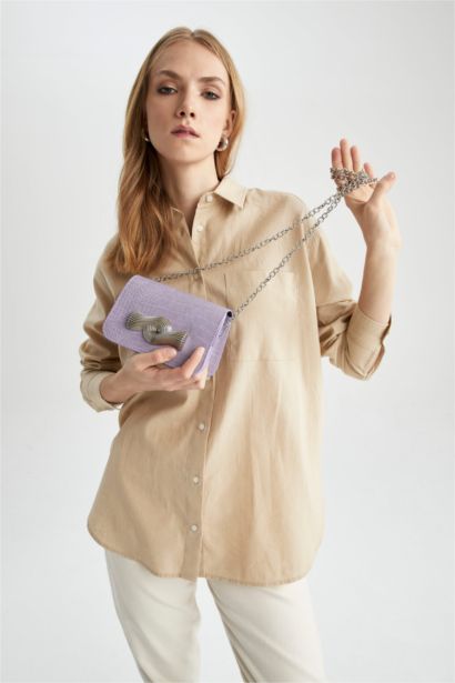 شنطة كروس جلد صناعي