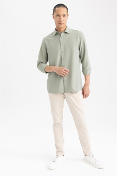 Рубашка приталенного кроя